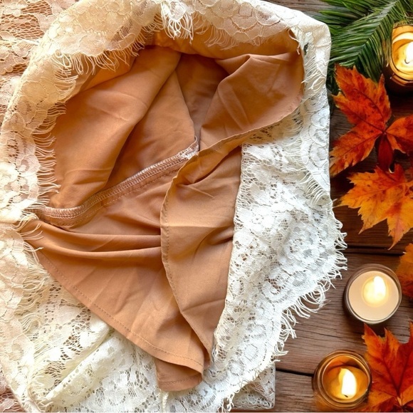 TOBI White Cream Lace Bodycon Dress - XL - Picture 8 of 15